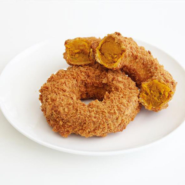 〈イーション〉北海道産かぼちゃのドーナツコロッケ