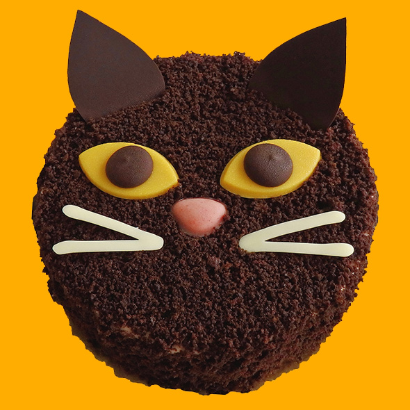 〈ユーハイム〉黒猫のケーキ