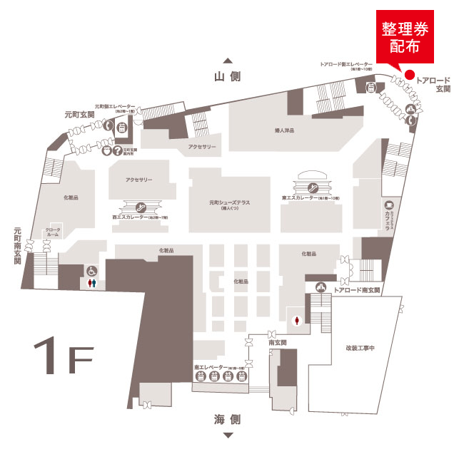 整理券配布場所