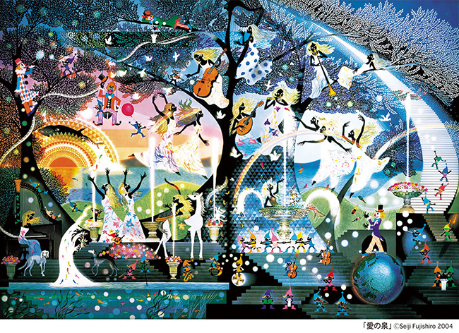 ☆藤城清治☆生命讃歌☆ジクレー 41/300☆版画作品☆人気作家 ☆藤城清治☆生命讃歌☆ジクレー 41/300☆版画作品☆人気作家