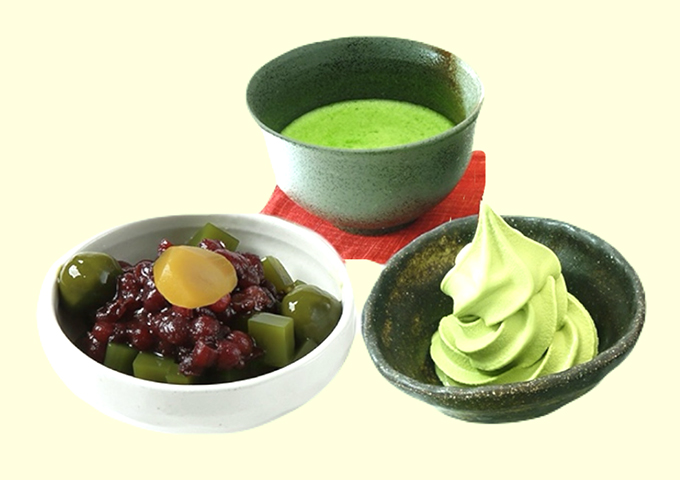〈文の助茶屋〉 抹茶づくし