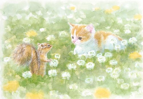 土田 穣 額装 ジクレー ☆ 直筆サイン・エディション有り ☆ 限定版画 土田 穣 ジクレー額装品 ED有サイン有 森に暮らして