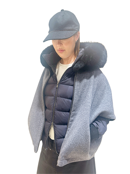 3WAY ダウンハーフコート