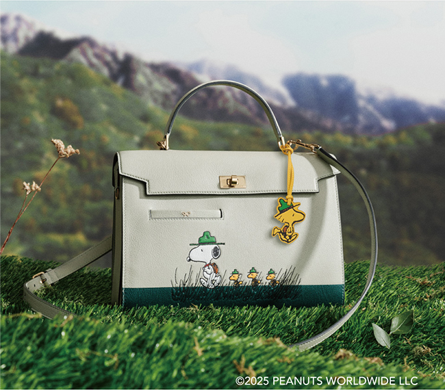 アニヤ・ハインドマーチ〉「PEANUTS × Anya Hindmarch」カプセル
