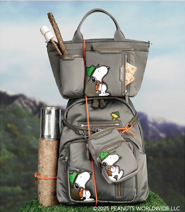 アニヤ・ハインドマーチ〉「PEANUTS × Anya Hindmarch」カプセル