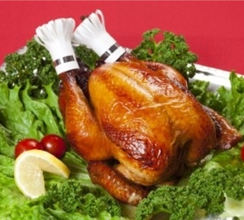 正起屋 国産若鶏 ローストチキン 丸鶏