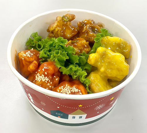 カンナムデリ ヤンニョムチキン パーティーバーベル