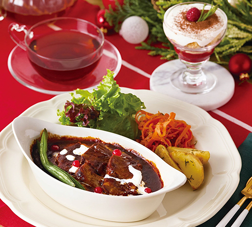 アフタヌーンティー・ティールーム クリスマスビーフシチュードリアセット