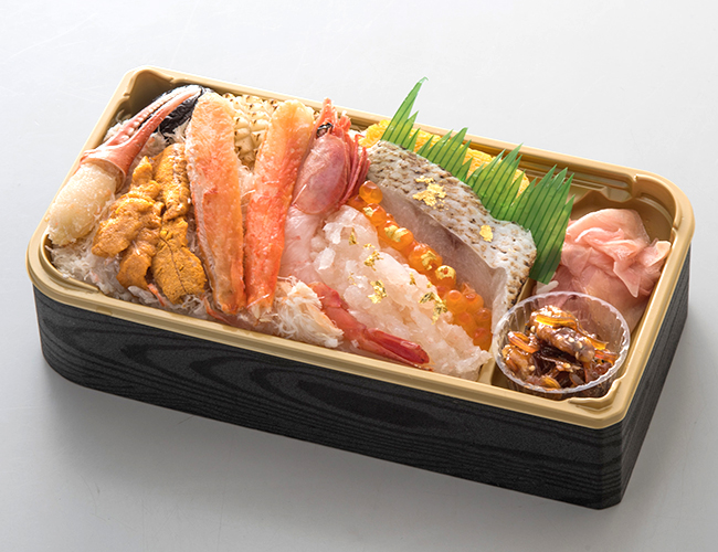 加賀西善 白えびのどぐろ入加賀友禅弁当