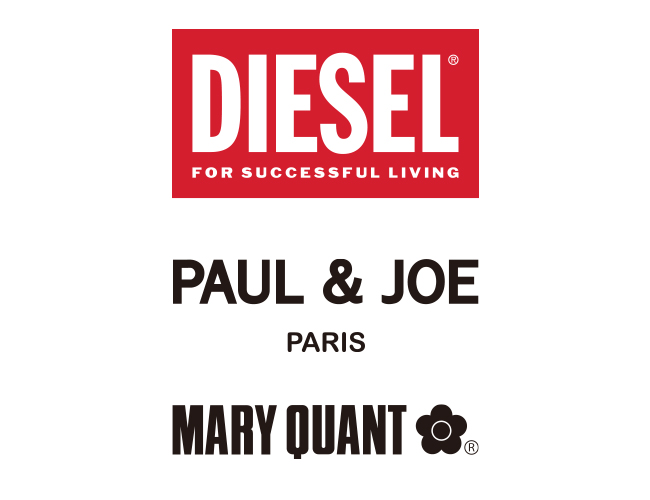 SHIFFON〈DIESEL〉〈PAUL＆JOE〉〈MARY QUANT〉