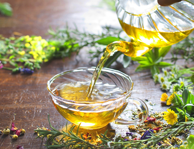 オリジナルハーブティー作り