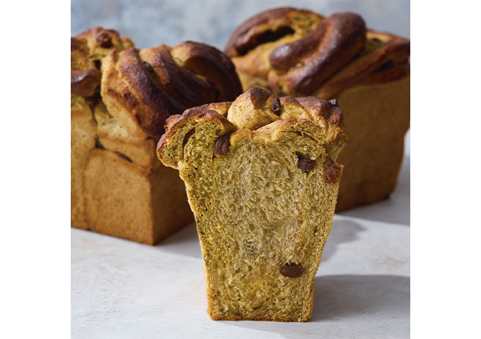 アールグレイとラムレーズンのブリオッシュ