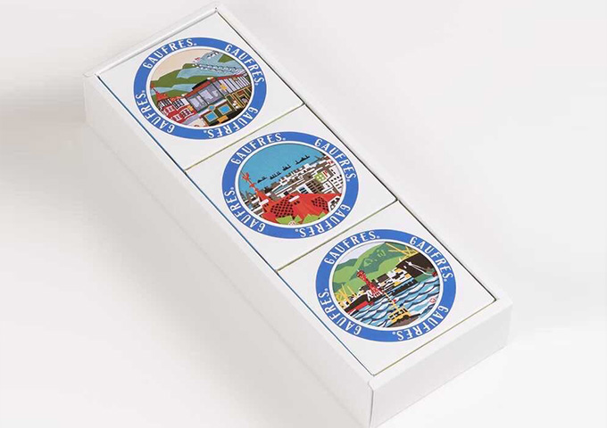 〈神戸風月堂〉神戸六景ミニゴーフル 3缶入