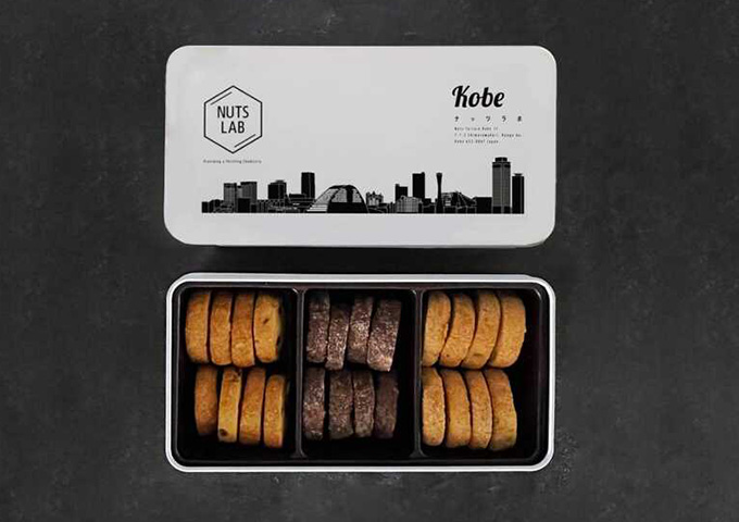 〈ナッツラボ〉NUTS LAB缶　KOBE