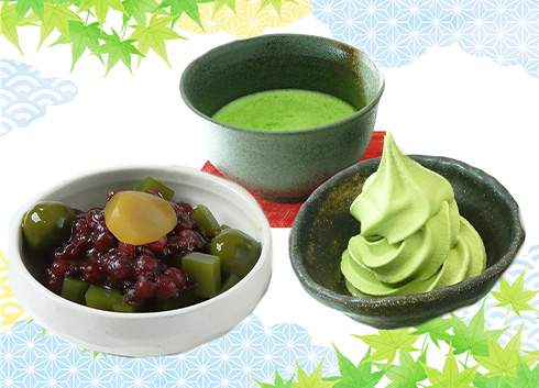 〈文の助茶屋〉 抹茶づくし