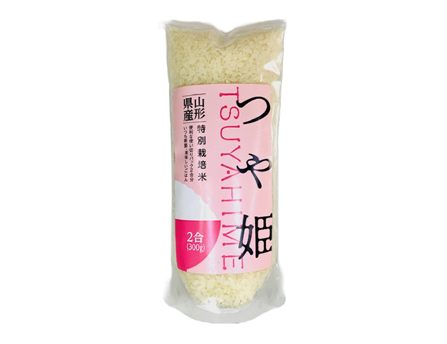 「特別栽培米つや姫300g」プレゼント