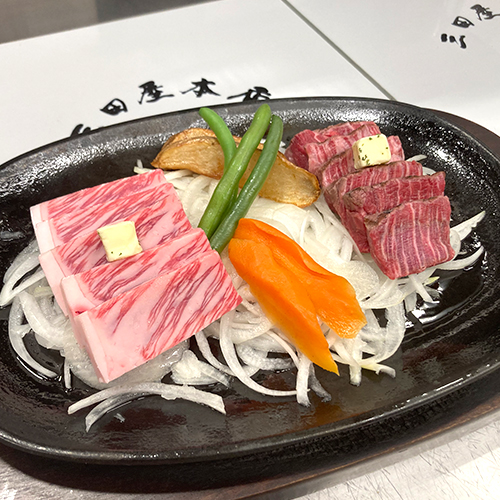 黒毛和牛ヘレ&ロースステーキコース