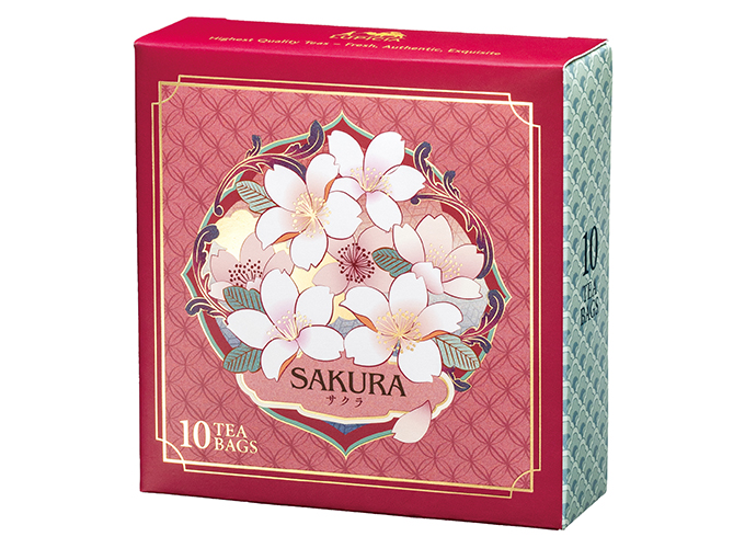 〈ルピシア〉 SAKURA ティーバッグ10個 限定デザインBOX入り