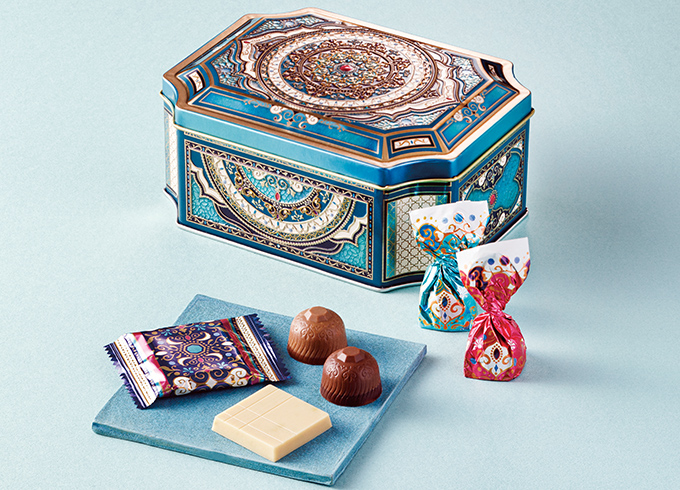 〈メリーチョコレート はじけるキャンディチョコレート。〉