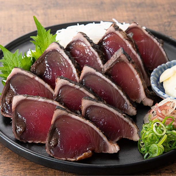 藁焼きかつおたたき