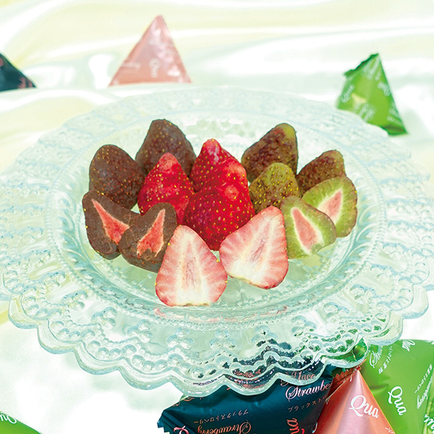 ホワイト・ブラック＆抹茶ストロベリー6個入り3種セット