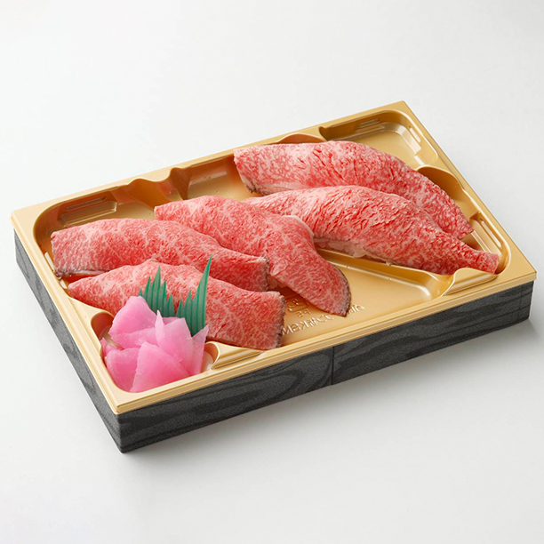 A5ランクとろけるローストビーフにぎり味比べ