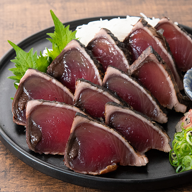 藁焼きかつおたたき