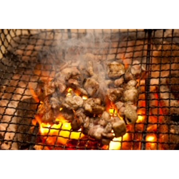 親鶏の炭火焼き