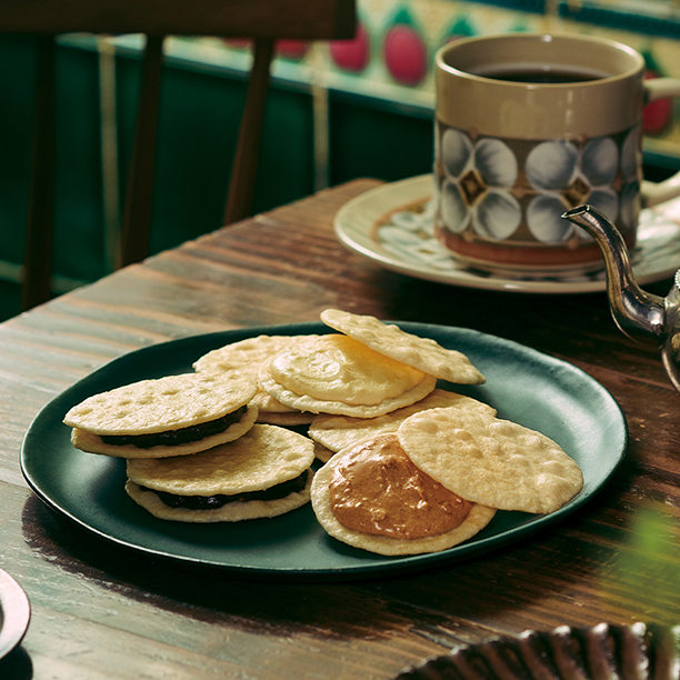 煎餅サンド＜チーズメープル＞5個入