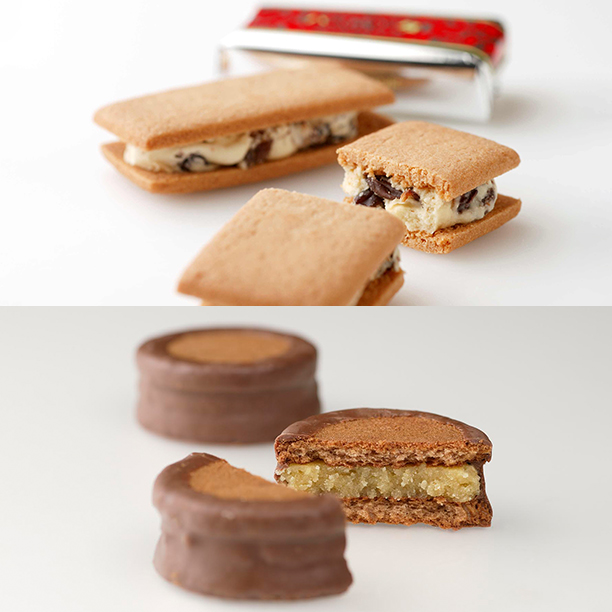 マルセイバターサンド、チョコマロン