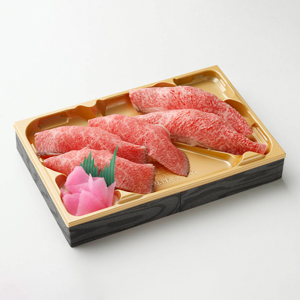 A5ランクとろけるローストビーフにぎり味比べ