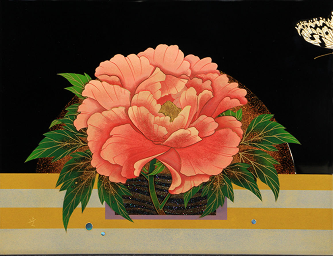 輪島漆芸額「富貴」