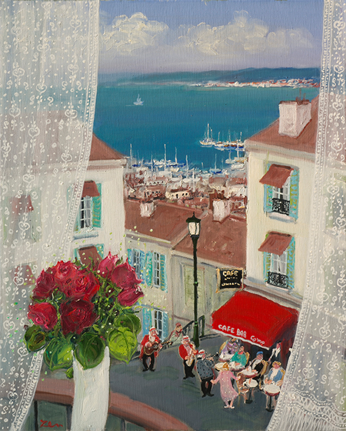 「休日の窓辺」