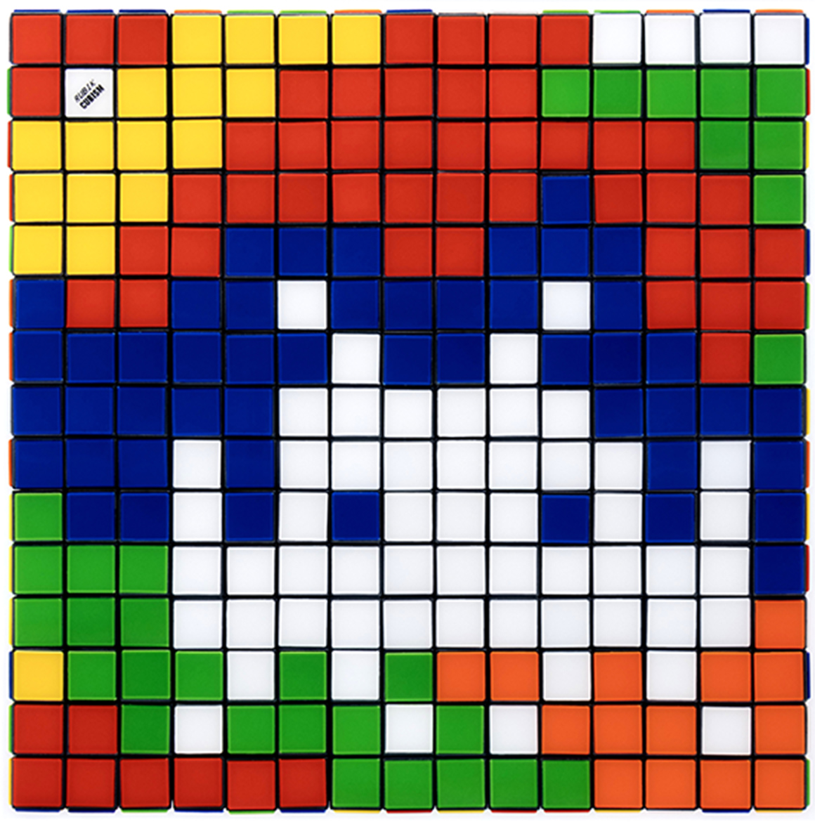 INVADER「Rubik Camouflage；「Rubikcubism」より」