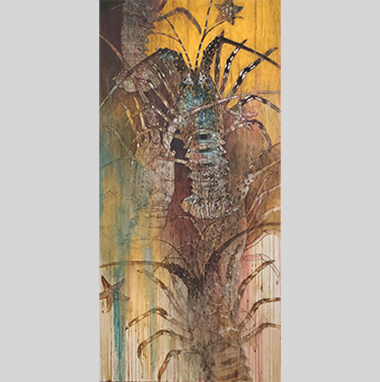 松浦 主税 日本画展 晴朗ナリ。