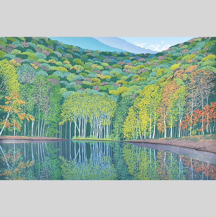自然美への賛歌・日本百名山 小暮 真望 版画展