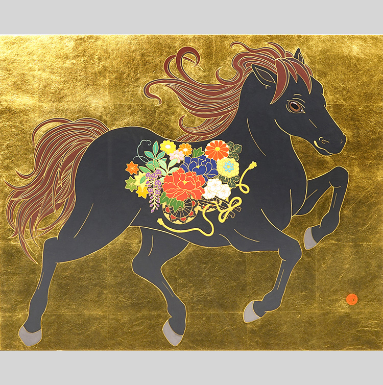 古屋 麻里奈 日本画展－万福彩図－