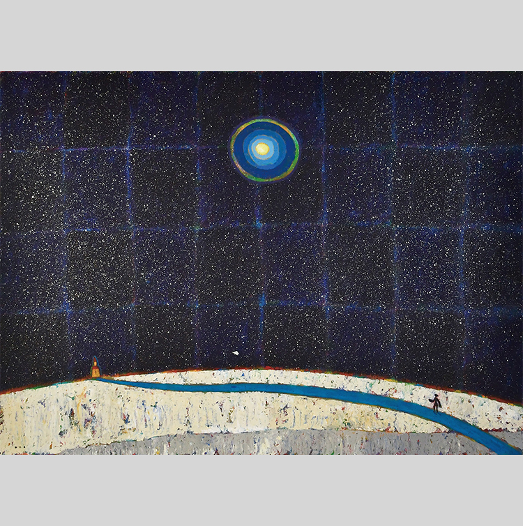 オーガ ベン 洋画展 「明日の街、明日の宇宙（そら）」