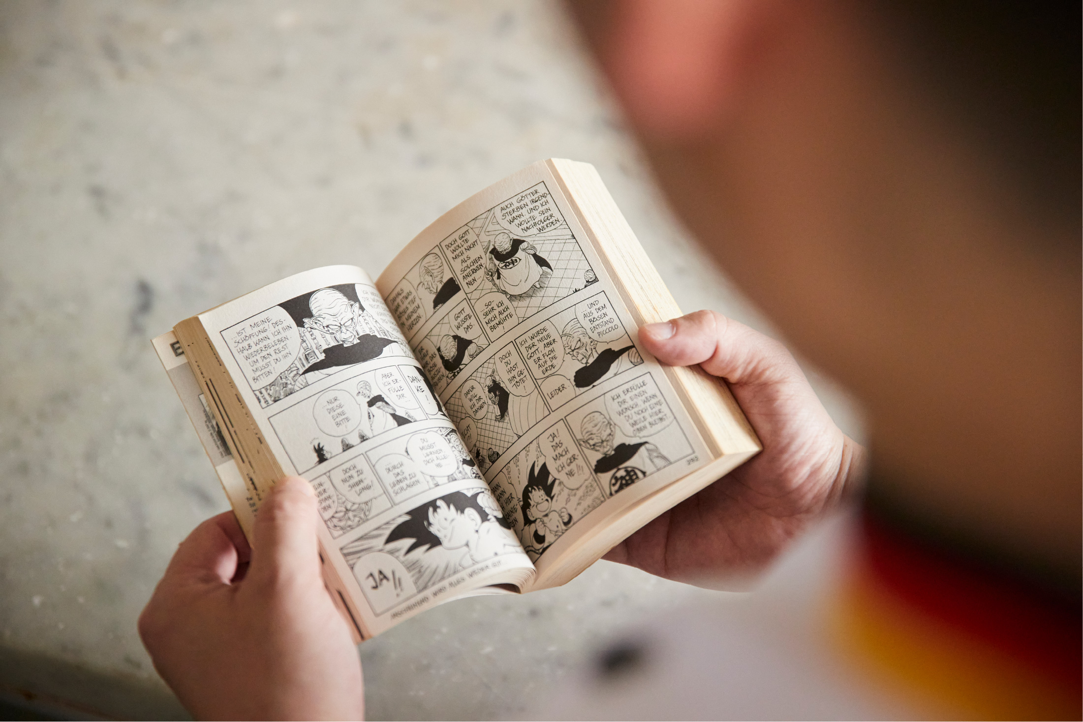 日本のマンガでドイツ語を学びつつ、研修を受ける日々