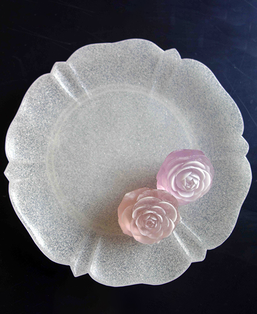 ガラス二人展 田上惠美子 北川礼子 大丸神戸店