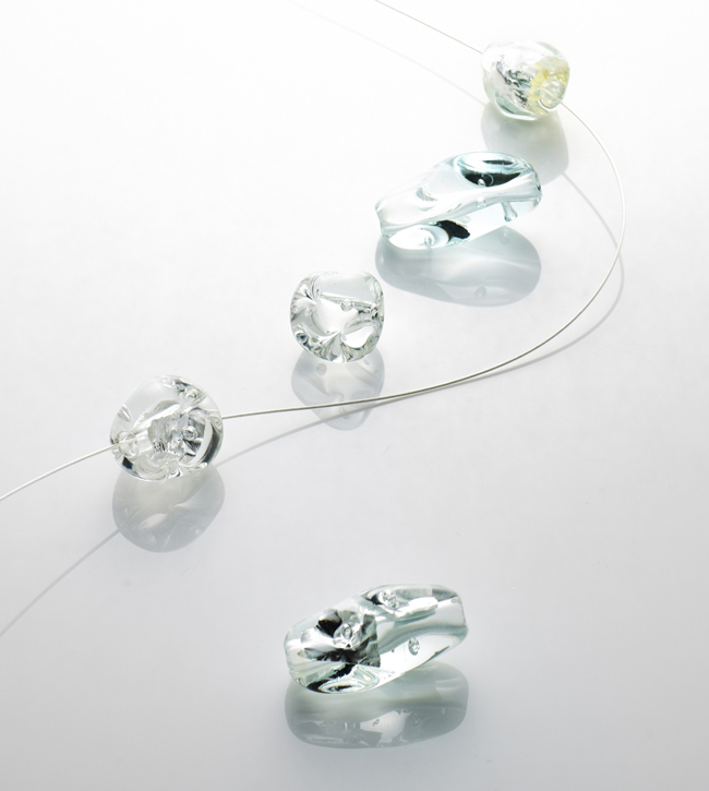 ガラス二人展 田上惠美子 北川礼子 大丸神戸店