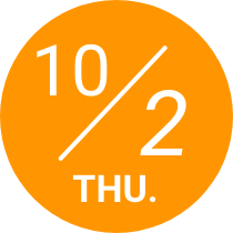 10/2 THU.