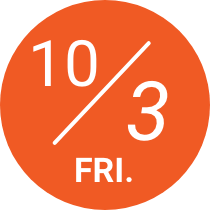 10/3 FRI.