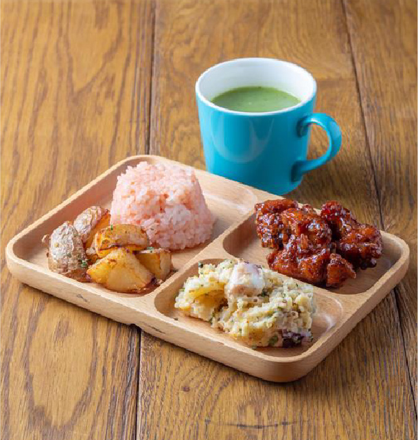 デリカテッセン・BBQ〈VEGGIE ISO TERRACE〉