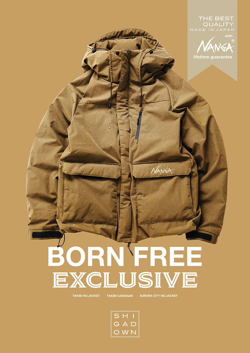 BORN FREE Pop up shop