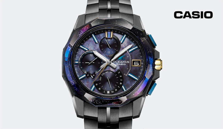 〈カシオ〉オシアナス マンタ