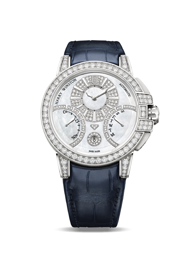 〈ハリー・ウィンストン〉HW オーシャン・バイレトログラード オートマティック 42mm