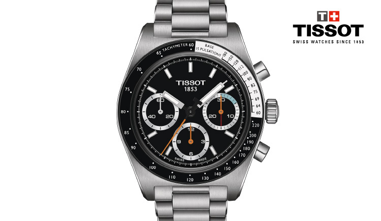 〈ティソ〉クロノグラフ メカニカル