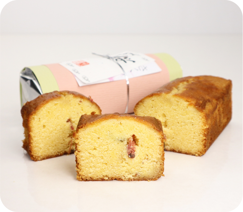 〈足立音衛門〉桜のパウンドケーキ(1本)
