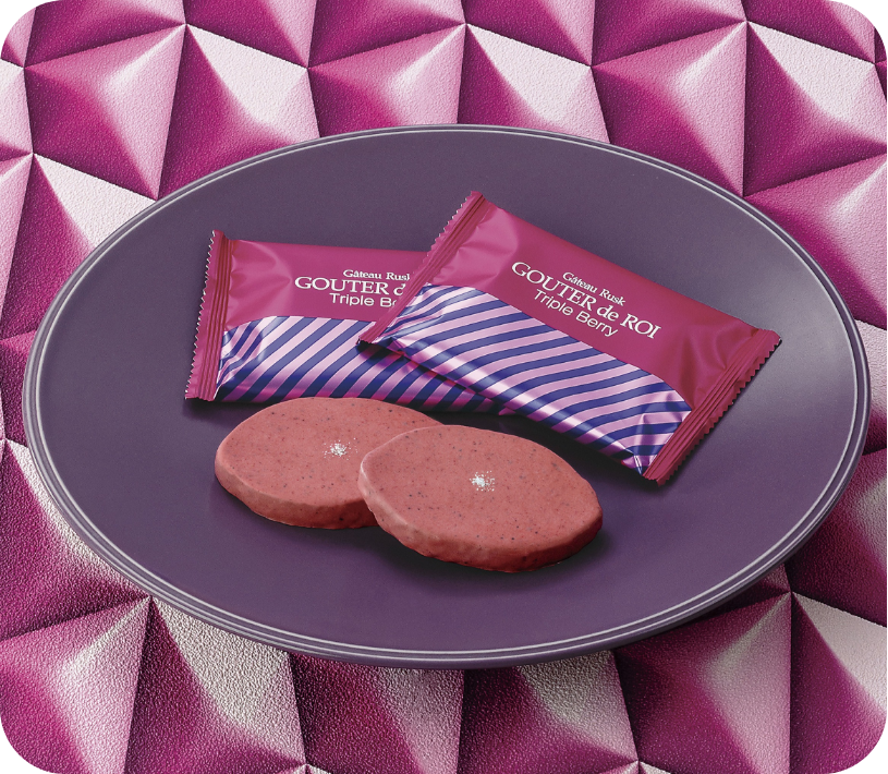 〈ガトーフェスタ ハラダ〉グーテ・デ・ロワ トリプルベリー(5枚)
